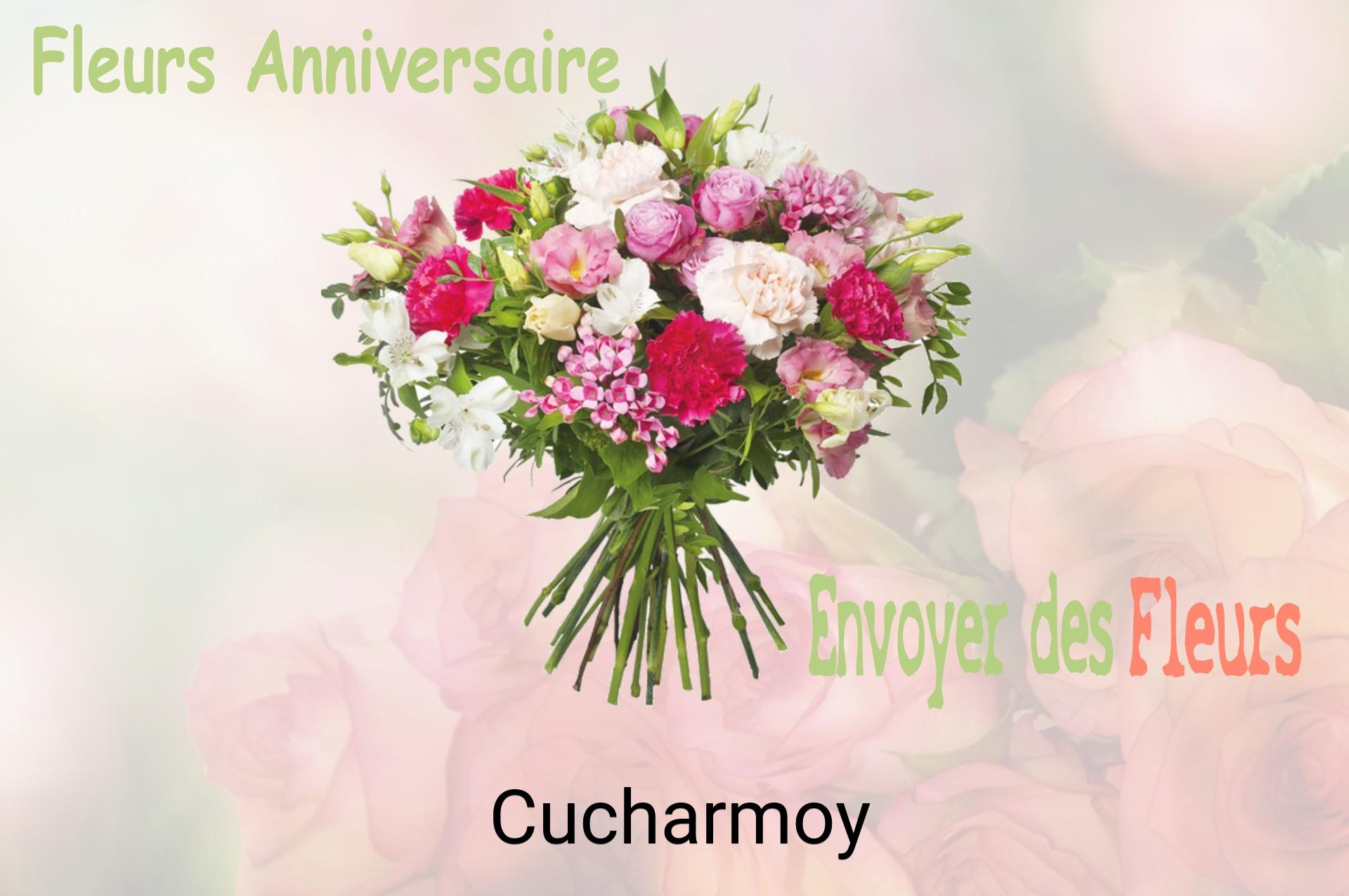 Bouquet de fleurs d’anniversaire livré à Cucharmoy