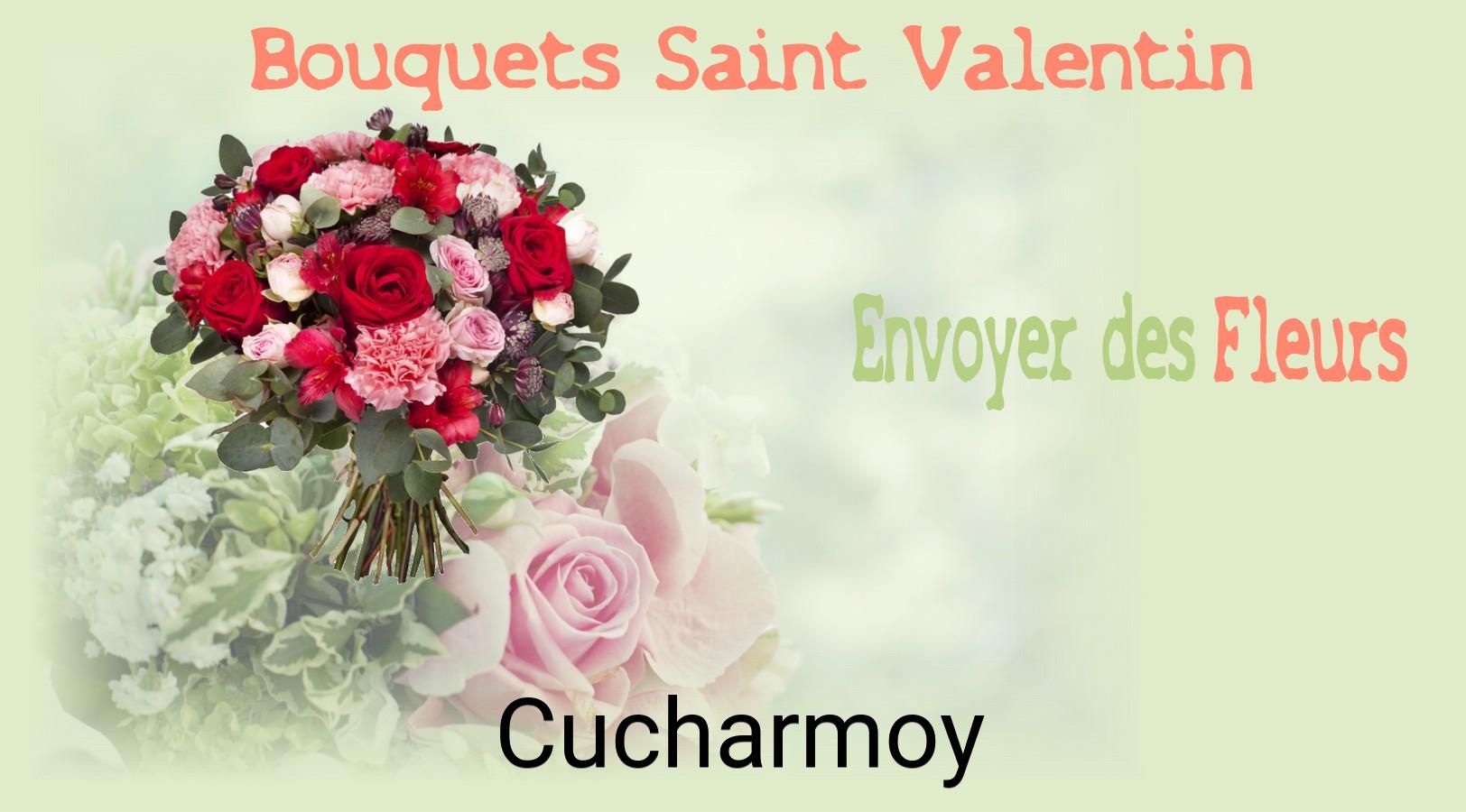 Roses de Saint-Valentin livrées à Cucharmoy
